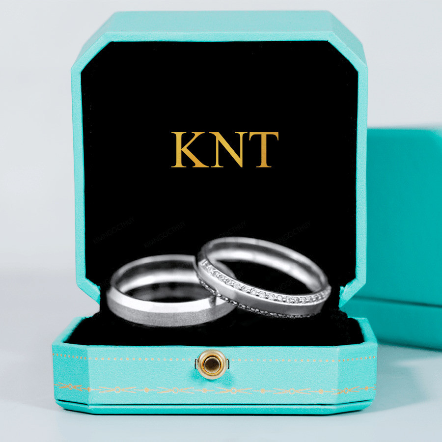 Nhẫn cưới E291 thiết kế với đường nét tinh xảo