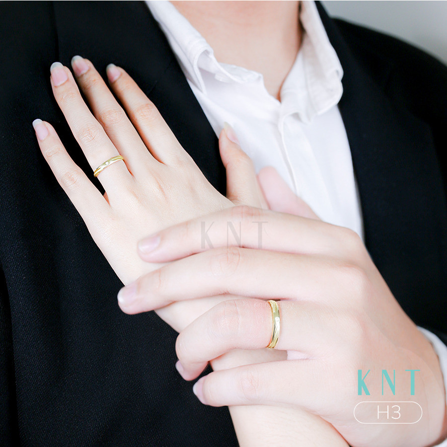 Nhẫn cưới H3 là minh chứng cho tình yêu của cặp đôi