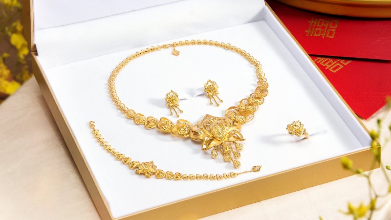Thành phần cơ bản của một bộ trang sức cưới