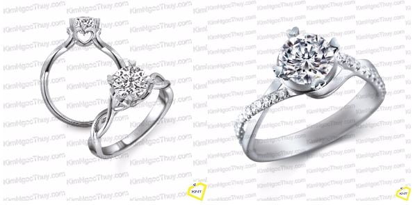 nhẫn cưới tình yêu