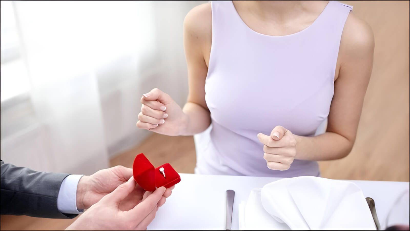 Việc tặng nhẫn, nhất là trong giai đoạn đầu của một mối quan hệ