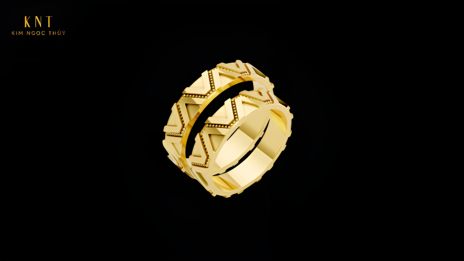 Sắc vàng tương sinh - Lựa chọn hoàn hảo cho nhẫn phong thủy mệnh Kim.