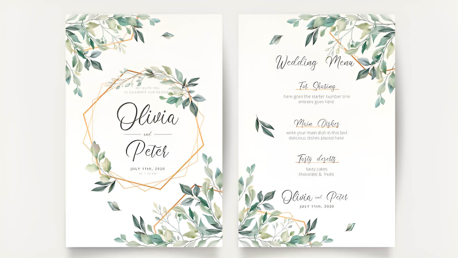 Thiệp cưới là 'gương mặt' của lễ cưới, thể hiện phong cách của cặp đôi