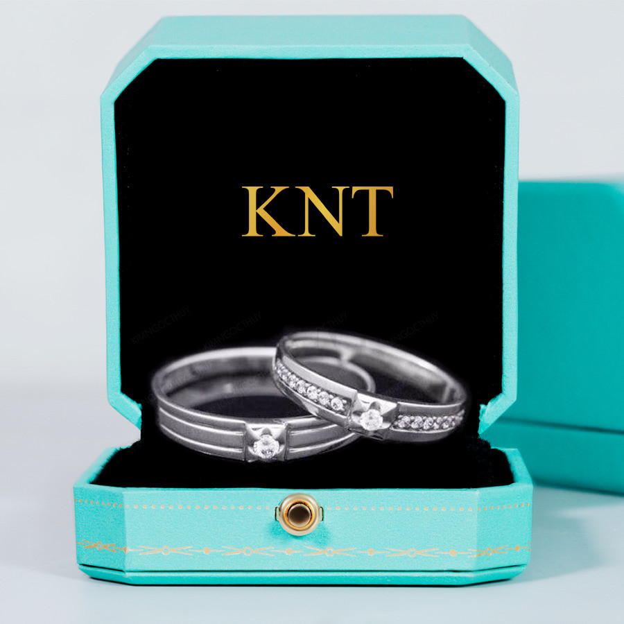 Nhẫn cưới F80 thiết kế sang trọng và tinh tế