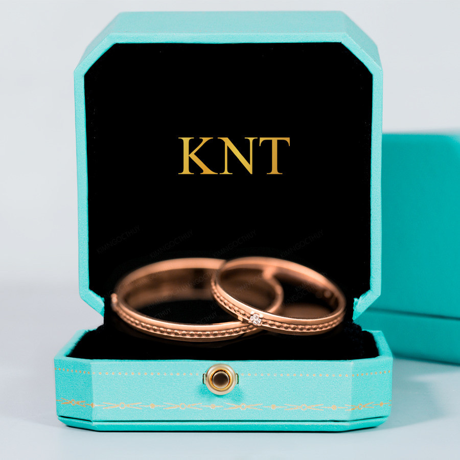 Nhẫn cưới H8 khắc tên hoặc ngày cưới miễn phí