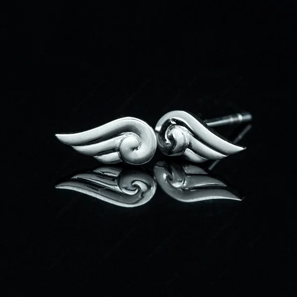 Bông tai B59 Angel Wings vàng 10K cao cấp, thiết kế tinh tế