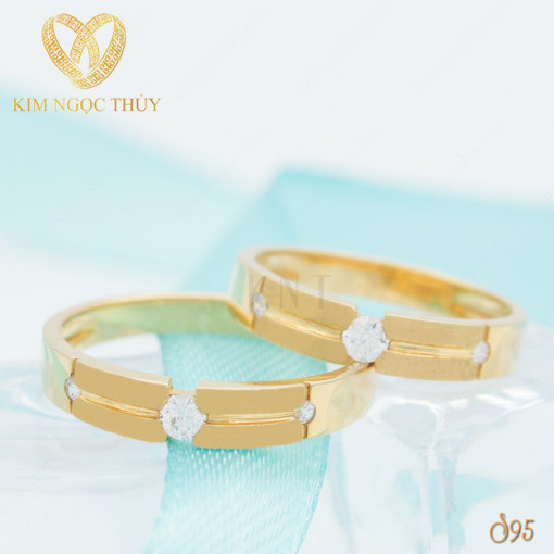 Nhẫn cưới S95 phù hợp với đa dạng phong cách