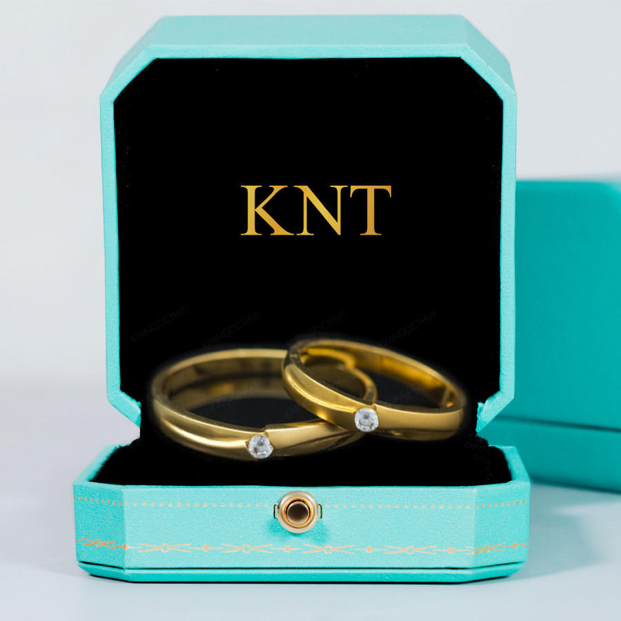 Nhẫn cưới A94 phù hợp với cặp đôi yêu thích sự đơn giản