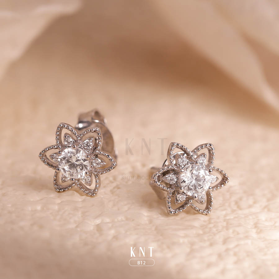 Bông tai vàng B12 - Thiết kế tinh tế