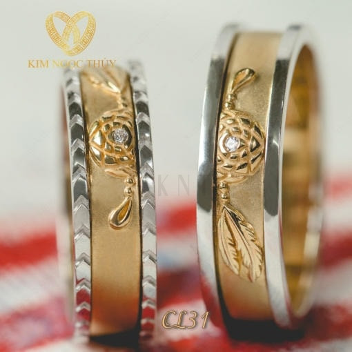 Nhẫn cưới CL31 Collab America, thiết kế Dreamcatcher