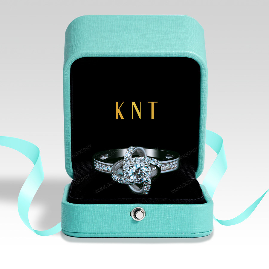 Nhẫn đính hôn R246 thiết kế hiện đại và sang trọng cho quý cô