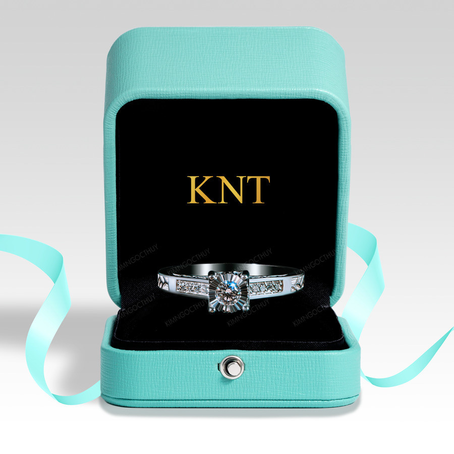 Nhẫn đính hôn R249 viền nhẫn đính đá tinh xảo