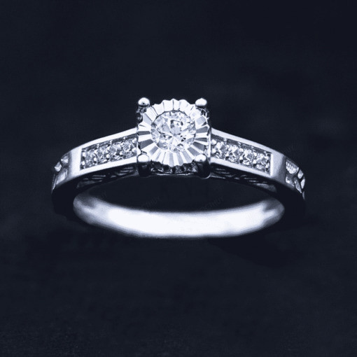 Nhẫn đính hôn R249 thiết kế sang trọng và tinh tế