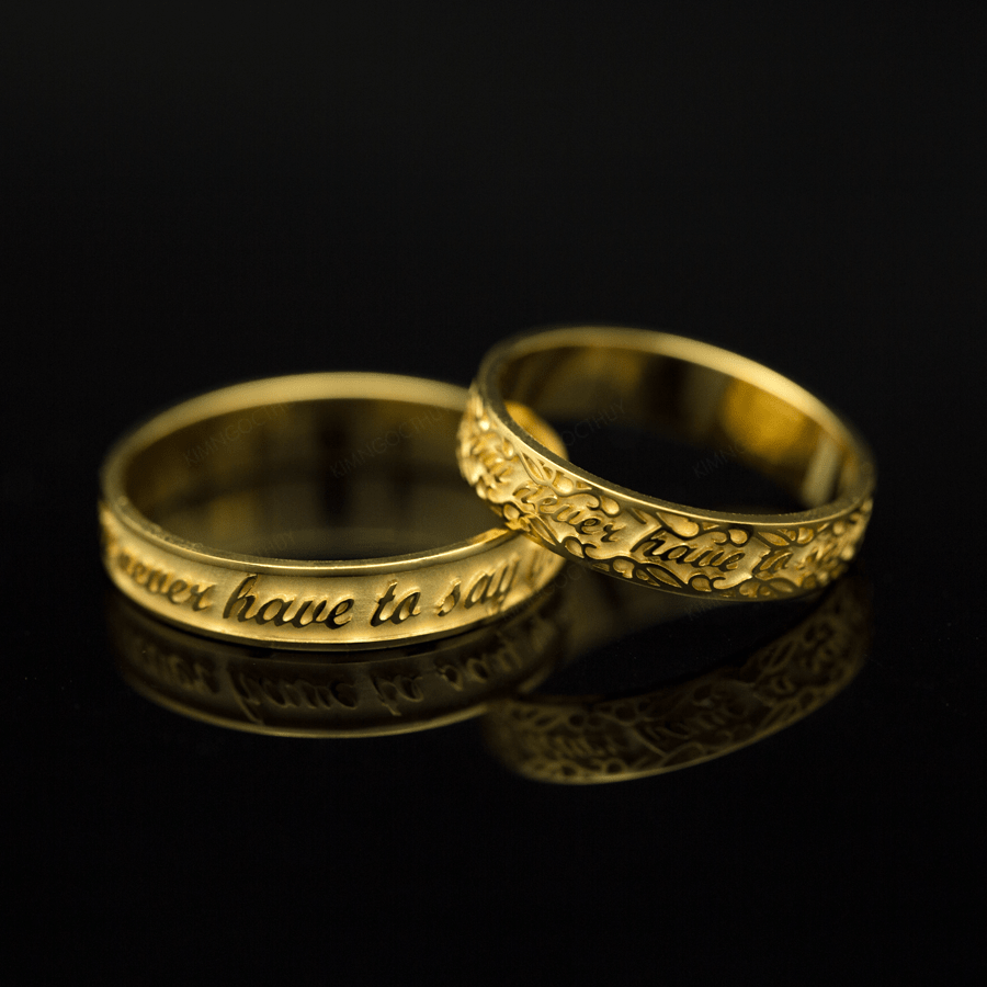 Nên khắc nội dung gì trên nhẫn cưới ý nghĩa nhất