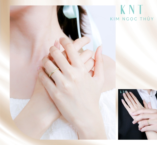 Nhẫn cưới nhập khẩu Ý 