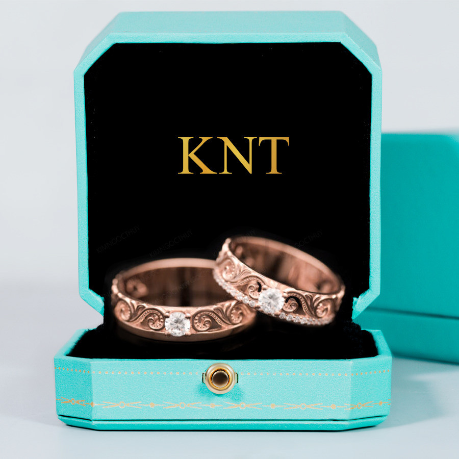 Nhẫn cưới J92 thiết kế sang trọng và thanh lịch