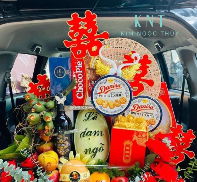 Lễ vật cho lễ dạm ngõ sẽ tùy theo phong tục của từng vùng miền