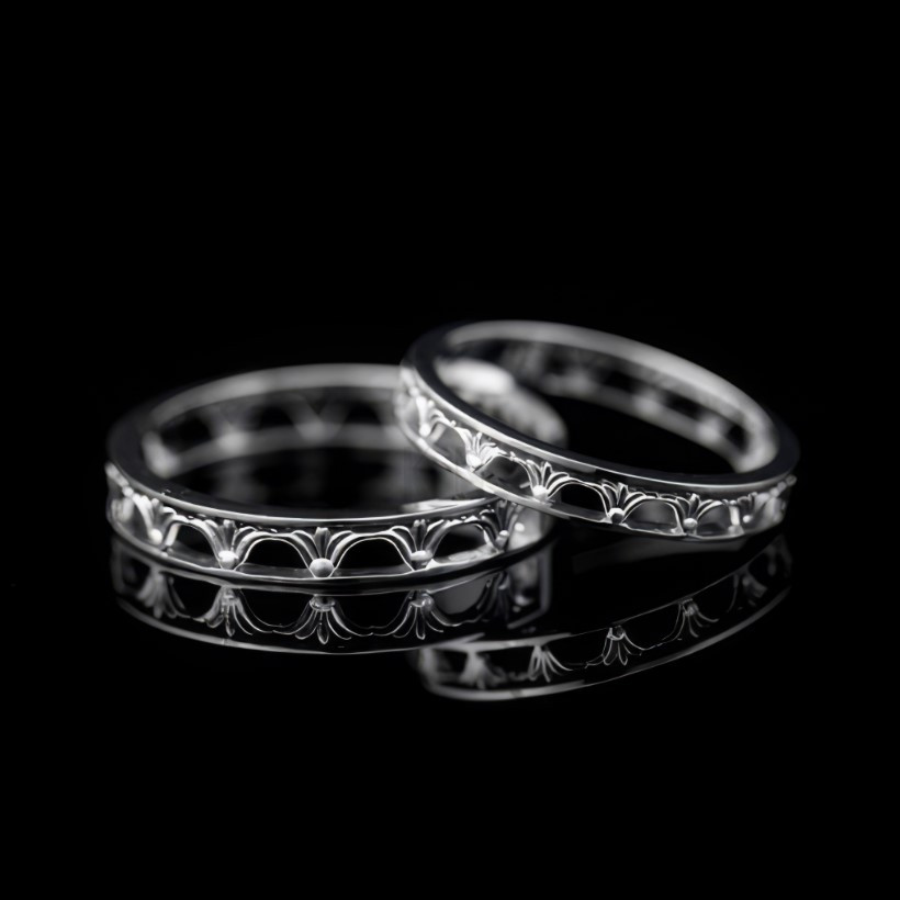 Nhẫn cặp vàng CV101 Kim Ngọc Thủy - Sự kết hợp giữa nét cổ điển và sự sang trọng