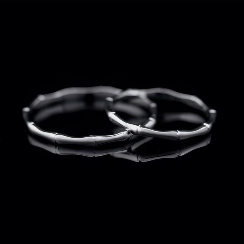 Nhẫn cặp vàng CV13 - Thiết kế mảnh, nhẹ nhàng, chất liệu 10K