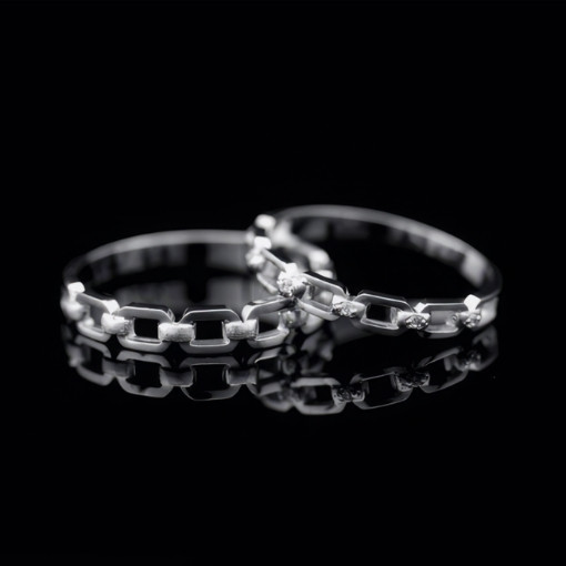 Nhẫn cặp vàng CV52 mang đến vẻ đẹp tinh tế và sang trọng