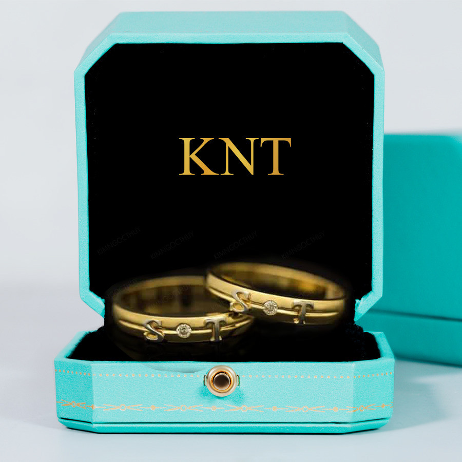 Nhẫn cưới TK F106 được thiết kế độc đáo và sang trọng