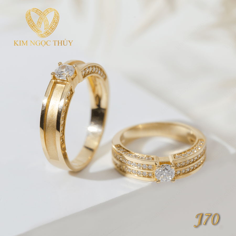 nhẫn cưới đẹp sang trọng