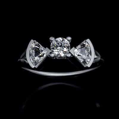 Nhẫn đính hôn R312 thiết kế tinh xảo và nổi bật