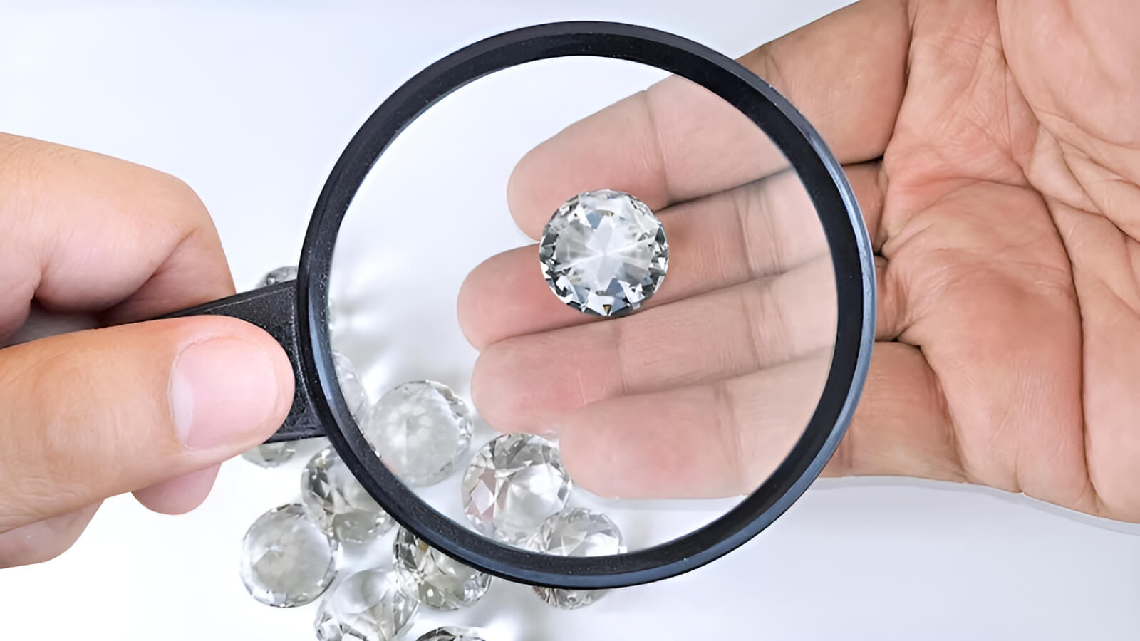 Việc phân biệt giữa kim cương tự nhiên, kim cương nhân tạo bằng các phương pháp tại nhà là cực kỳ khó khăn