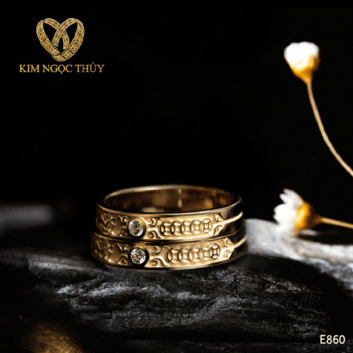 Nhẫn cưới Harmony A E860 đem lại cuộc sống hạnh phúc cho cặp đôi