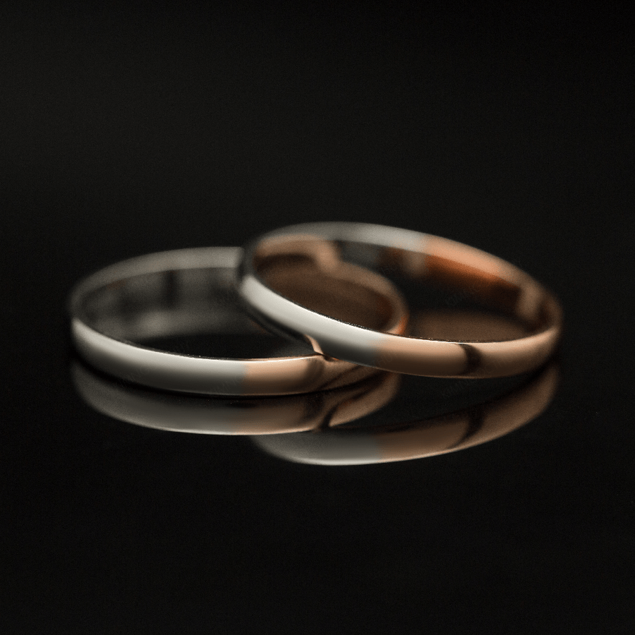 nhẫn cưới trơn