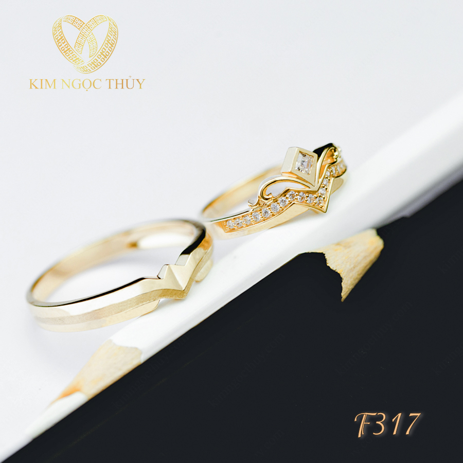 Nên chọn nhẫn cưới vàng gì? Vàng 10k, 14k hay 18k