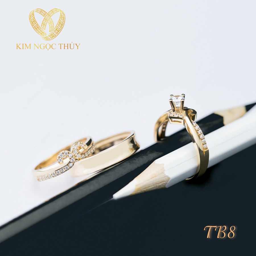 Nên mua nhẫn cưới vàng gì? Vàng 10k, 14k hay 18k