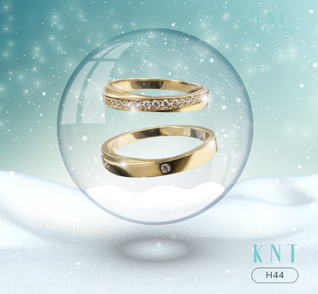 Kết hợp nhẫn cưới và nhẫn đính hôn thành một là một xu hướng ngày càng phổ biến hiện nay