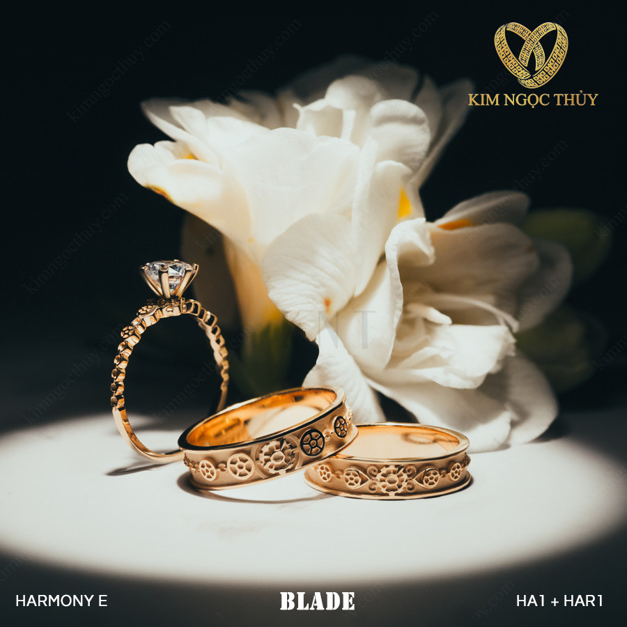 Nhẫn cưới Harmony E Blade HA1 + HAR1: Danh vọng và tiến bộ