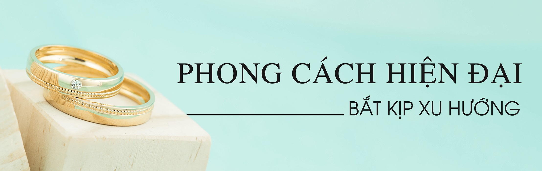 Baner nhẫn cặp Kim Ngọc Thủy