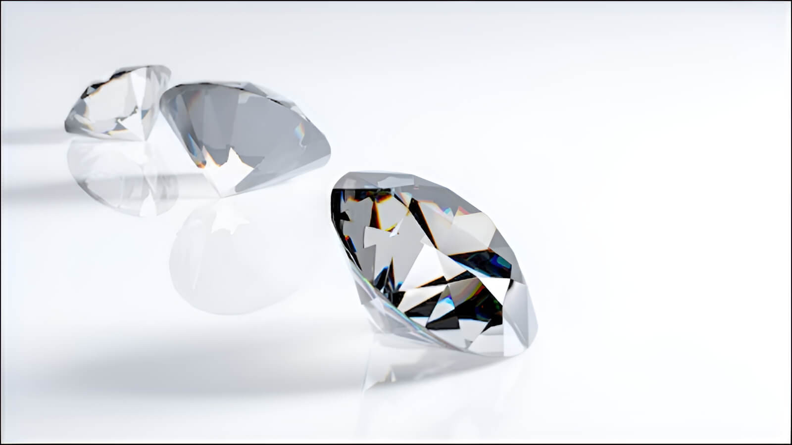 Quan sát trực tiếp sẽ cho bạn thấy nhiều góc độ sáng của kim cương