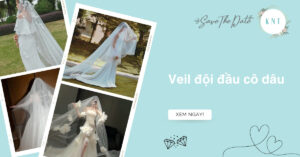 Veil đội đầu cô dâu: Ý nghĩa, cách chọn veil hài hòa với váy cưới