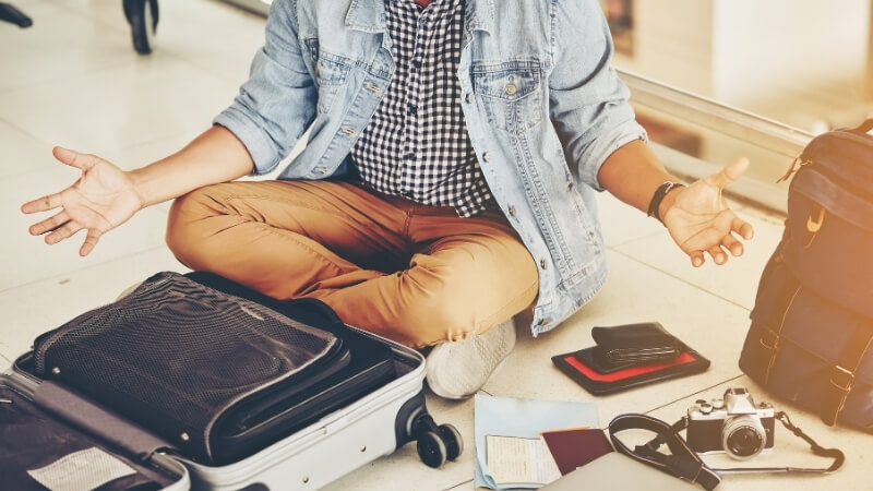 Giữ bình tĩnh và tìm kiếm nhẫn 