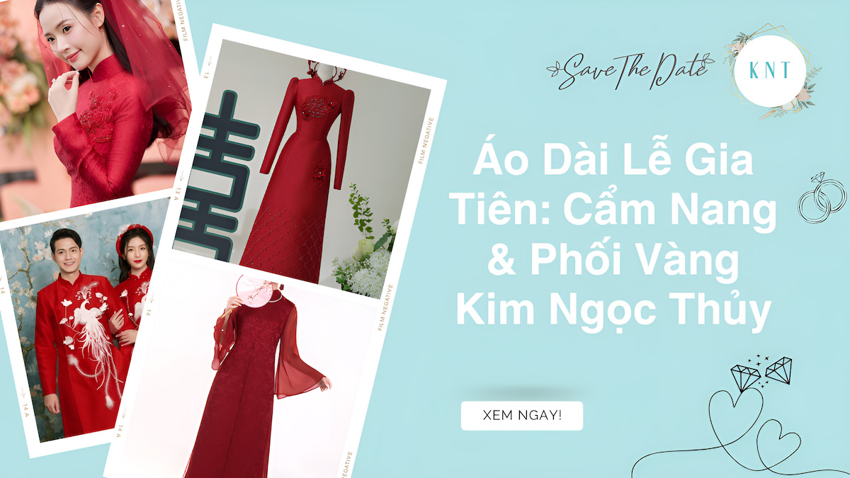Áo dài lễ gia tiên