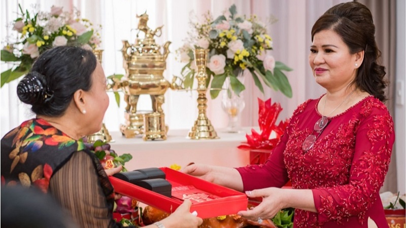 Lễ nạp tài giúp tạo điều kiện cho hai bên gia đình gắn bó hơn
