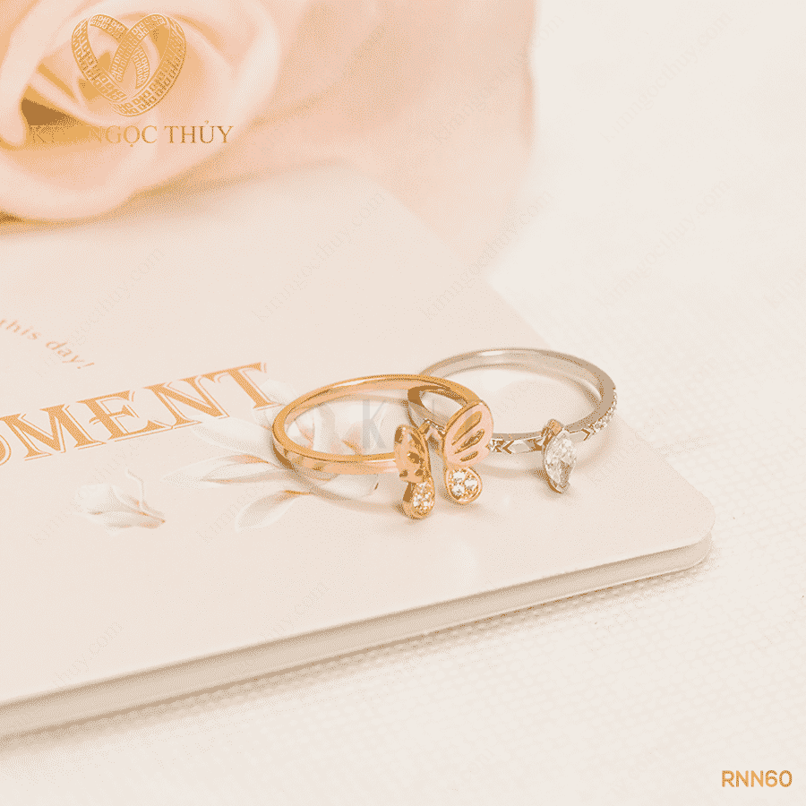 nhẫn kim cương nhân tạo đẹp