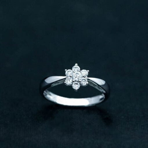 Nhẫn đính hôn R10 thiết kế nhẹ nhàng và sang trọng