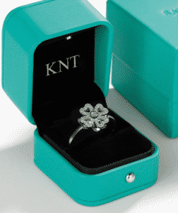 Nhẫn nữ xoay tròn