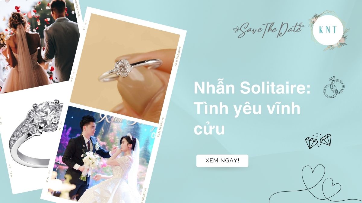 Nhẫn Solitaire: Tình yêu vĩnh cửu