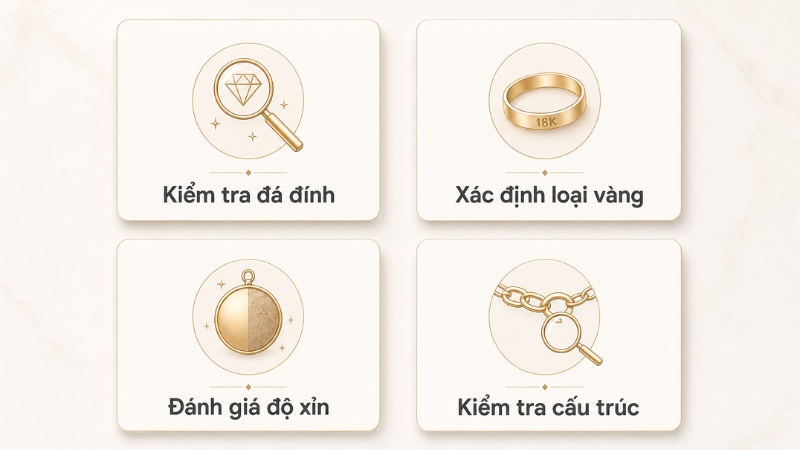 4 điều cần kiểm tra trước khi vệ sinh trang sức vàng tại nhà