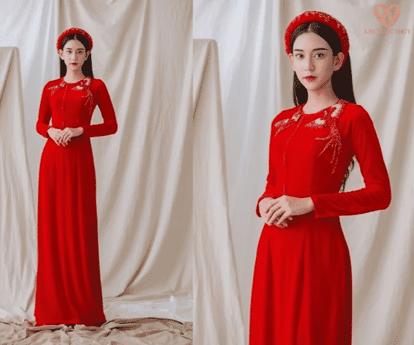 CÔ DÂU NÊN THUÊ HAY MAY ÁO DÀI CƯỚI CHO NGÀY TRỌNG ĐẠI?