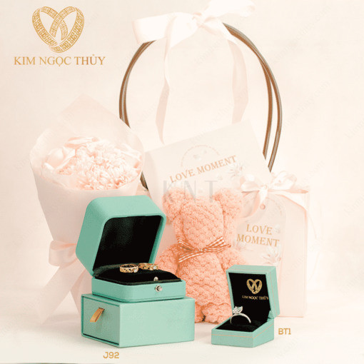 Nhẫn đính hôn BT1 thiết kế hoàn hảo cho lời cầu hôn trọn vẹn