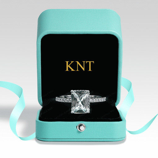 Nhẫn đính hôn BT1 viền nhẫn đính đá nhỏ tinh tế và hiện đại