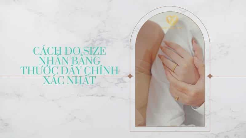 cách đo size nhẫn bằng thước dây