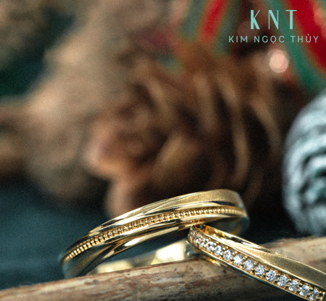 Đặc điểm của nhẫn cưới vàng 18K